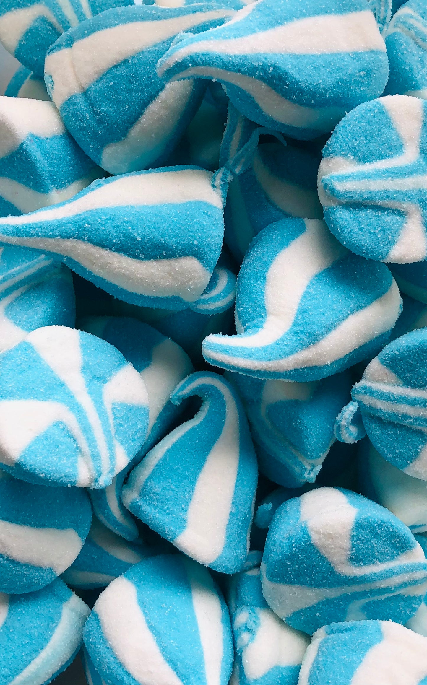 Blue & White Mallows (100g)